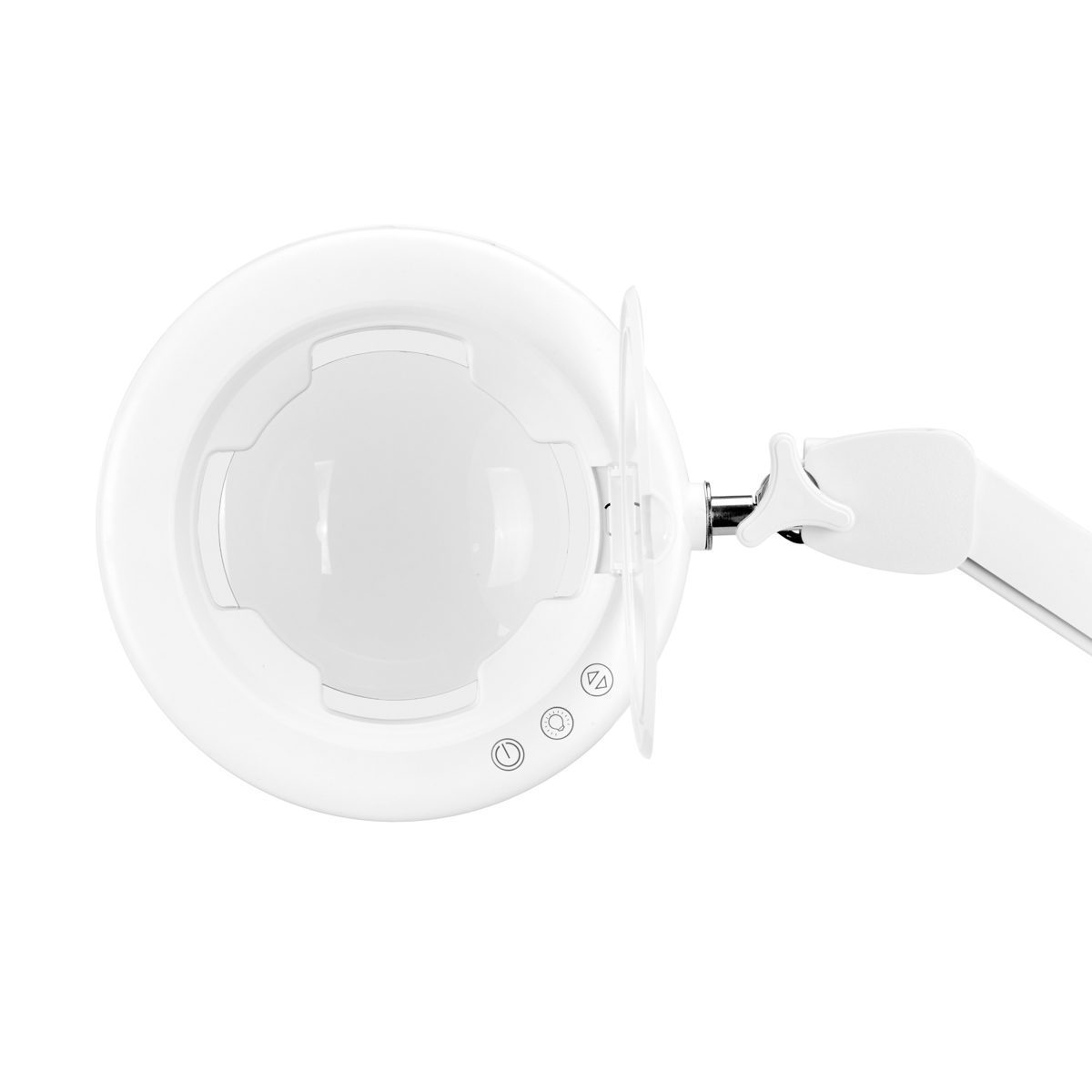 Glow 8021 LED-suurennuslamppu pöytä kiinnityksellä, valkoinen Glow 8021 LED-suurennuslamppu pöytä kiinnityksellä, valkoinen