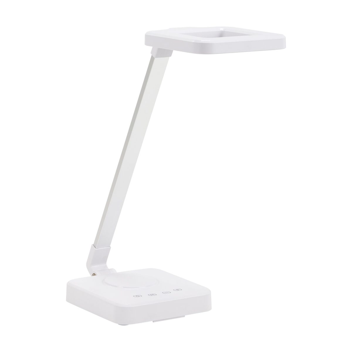 Pöytävalaisin Elegante LED Square 804, valkoinen Pöytävalaisin Elegante LED Square 804, valkoinen