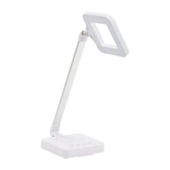 Pöytävalaisin Elegante LED Square 804, valkoinen Pöytävalaisin Elegante LED Square 804, valkoinen