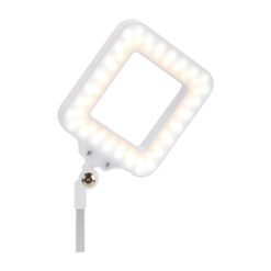 Pöytävalaisin Elegante LED Square 804, valkoinen Pöytävalaisin Elegante LED Square 804, valkoinen