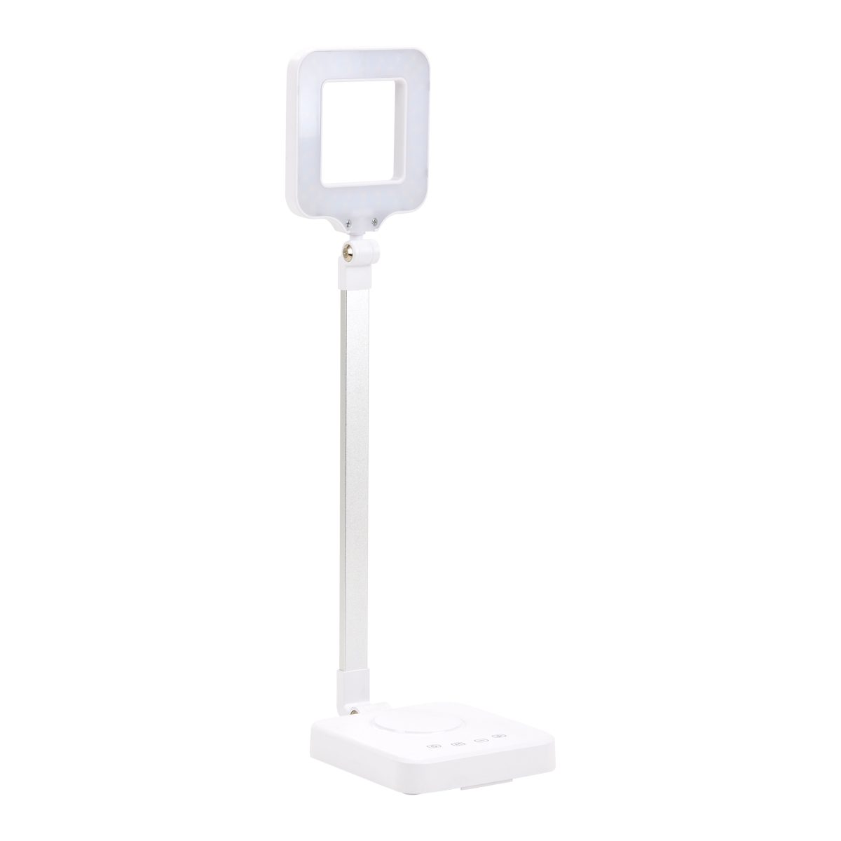 Pöytävalaisin Elegante LED Square 804, valkoinen Pöytävalaisin Elegante LED Square 804, valkoinen
