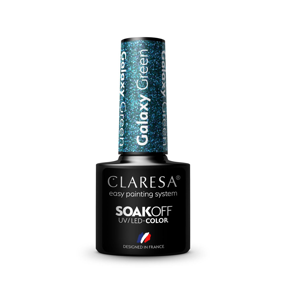 CLARESA GALAXY GREEN hybridilakka, 5 ml CLARESA GALAXY GREEN hybridilakka, 5 ml