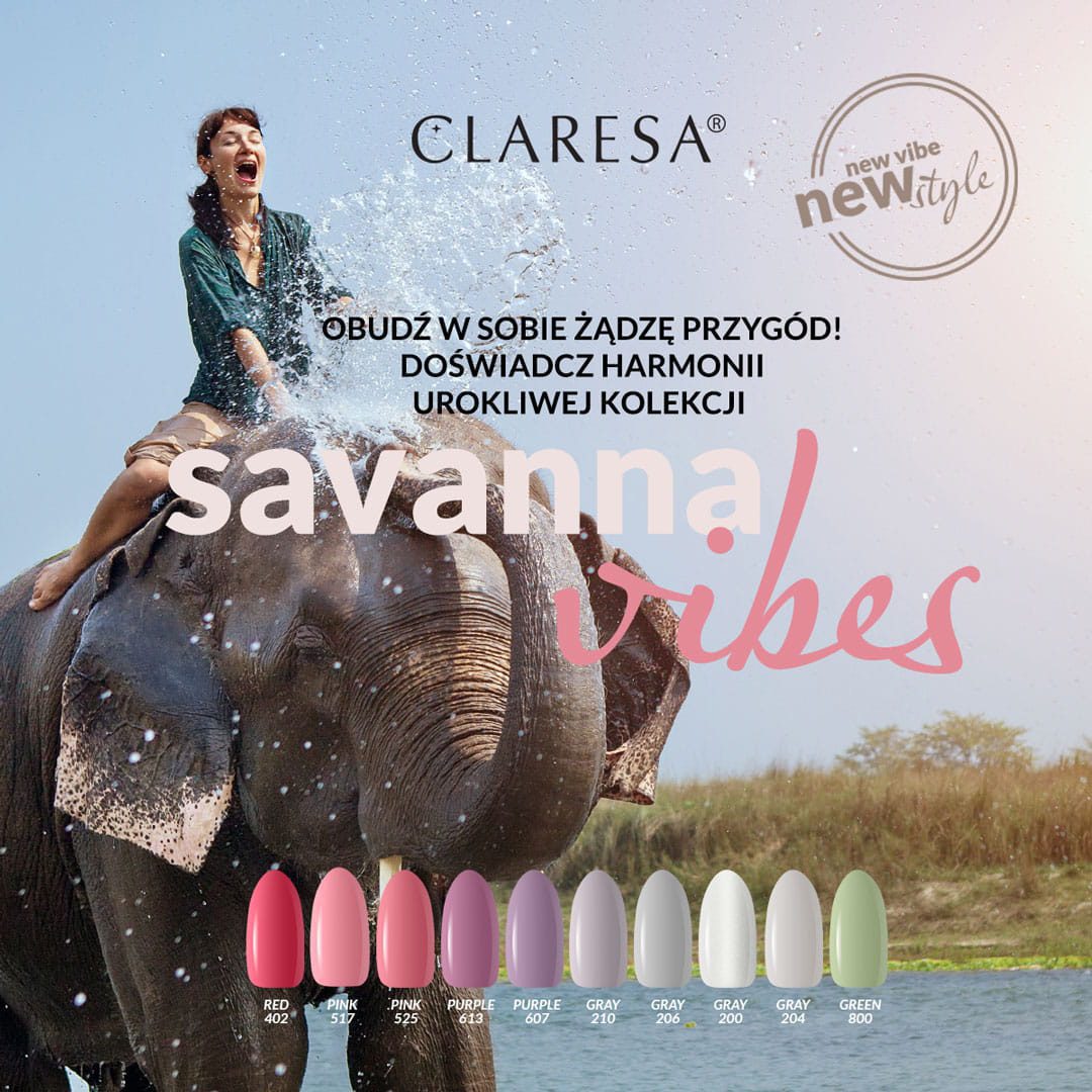 CLARESA GREEN 800 hybridilakka, 5 ml CLARESA GREEN 801 hybridilakka, 5 ml