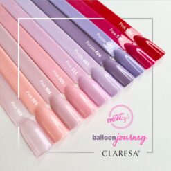 CLARESA PINK 504 hybridilakka, 5 ml CLARESA PINK 504 hybridilakka, 5 ml