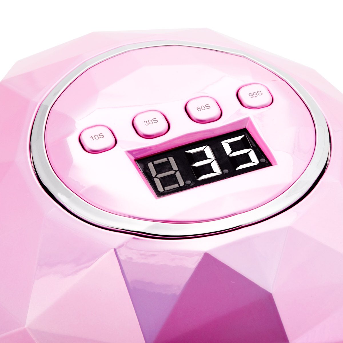UV-LED kynsiuuni SHINY 86W helmiäisväri pinkki UV-LED kynsiuuni SHINY 86W helmiäisväri pinkki