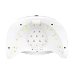 Kynsiuuni Glow S1 Dual UV-LED 168W valkoinen-hopea Kynsiuuni Glow S1 Dual UV-LED 168W valkoinen-hopea