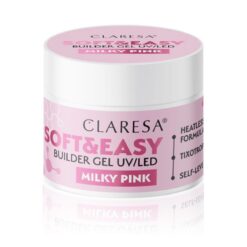 Claresa Soft&Easy BUILDER GEL MILKY PINK 12g Claresa Soft&Easy BUILDER GEL MILKY PINK 12g