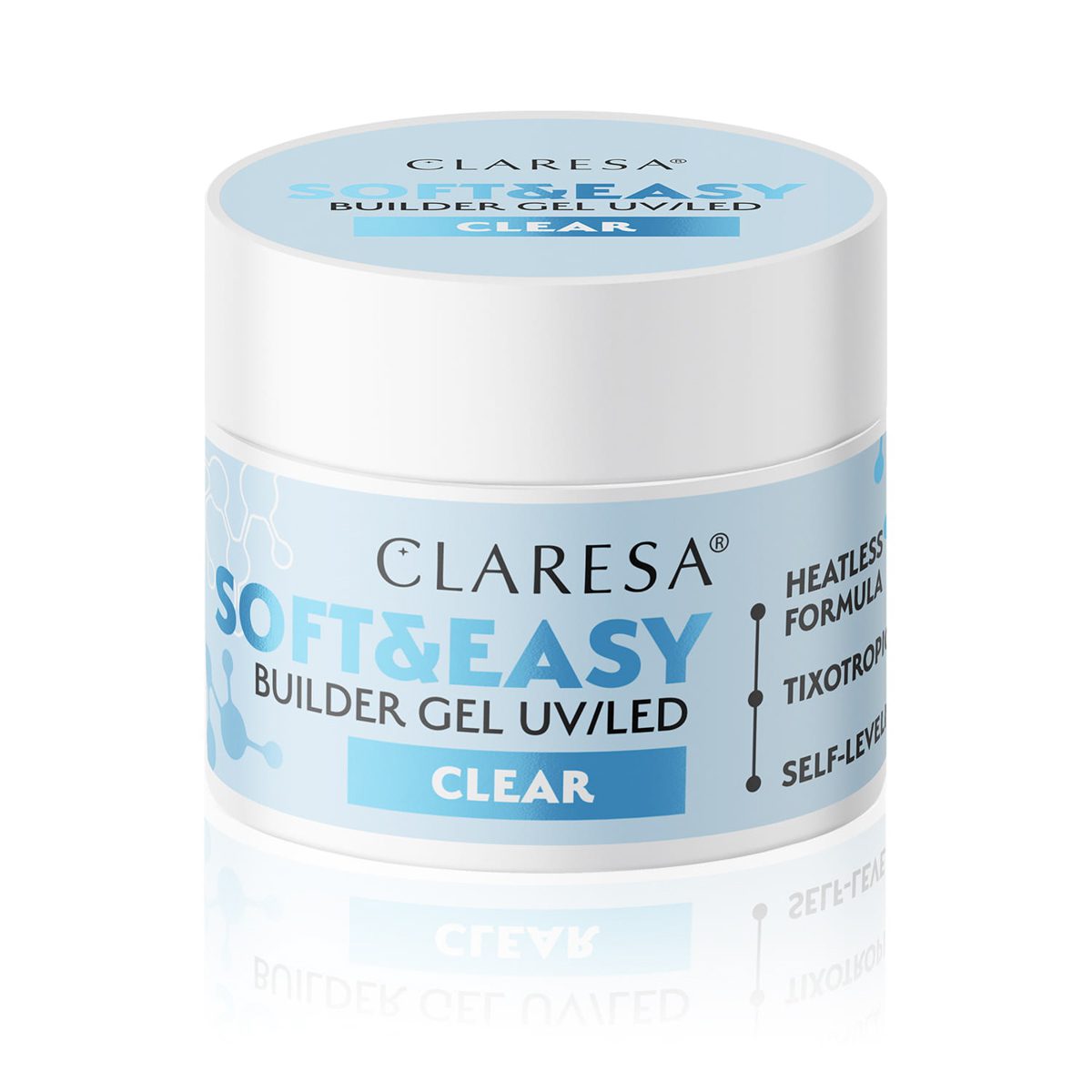 Claresa Soft&Easy BUILDER GEL CLEAR 90g Claresa Soft&Easy BUILDER GEL CLEAR 90g