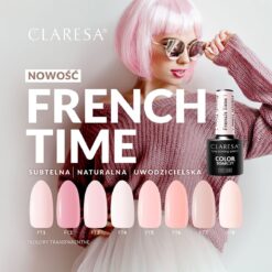 CLARESA French Time 2 hybridilakka, 5 ml CLARESA French Time 2 hybridilakka, 5 ml