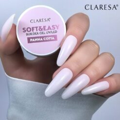 Claresa SOFT&EASY Builder Gel Panna Cotta, rakennusgeeli, 45 g Claresa SOFT&EASY Builder Gel Panna Cotta, rakennusgeeli, 45 g