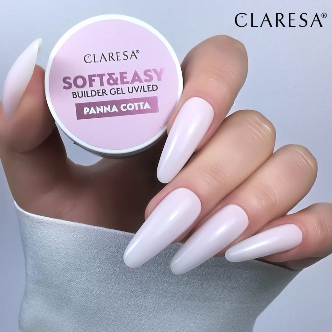 Claresa SOFT&EASY Builder Gel Panna Cotta, rakennusgeeli, 45 g Claresa SOFT&EASY Builder Gel Panna Cotta, rakennusgeeli, 45 g