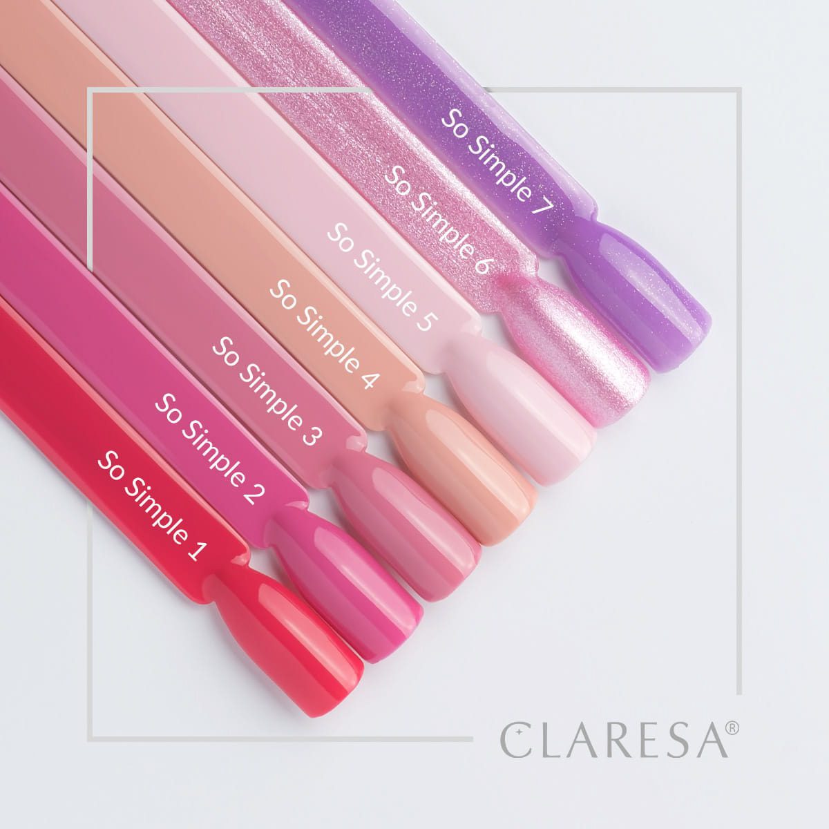CLARESA So Simple 4 hybridilakka, 5 ml CLARESA So Simple 4 hybridilakka, 5 ml