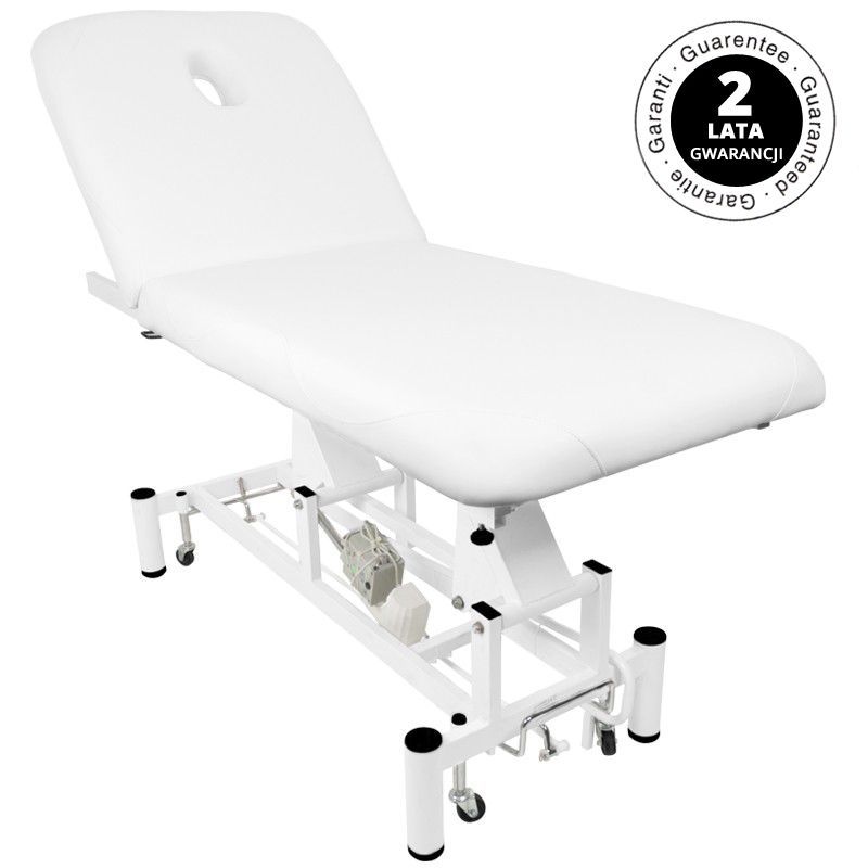 AZZURRO 684 sähköinen hierontapöytä, 1 moottori, valkoinen AZZURRO 684 sähköinen hierontapöytä, 1 moottori, valkoinen