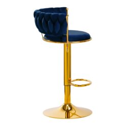 Baarituoli QS-B313a sametti sininen Baarituoli QS-B313a sametti sininen