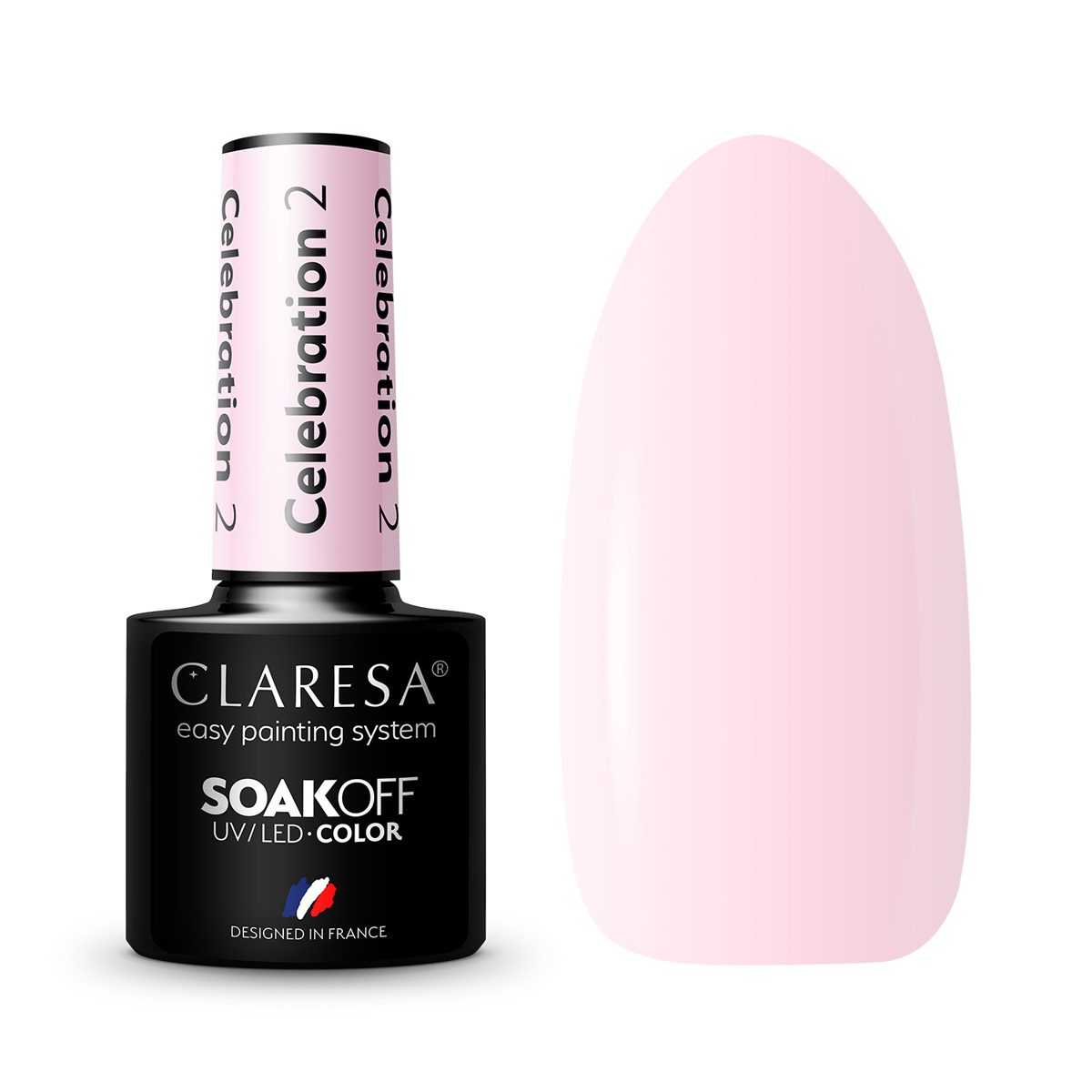 CLARESA CELEBRATION 2 hybridilakka, 5 ml CLARESA CELEBRATION 2 hybridilakka, 5 ml