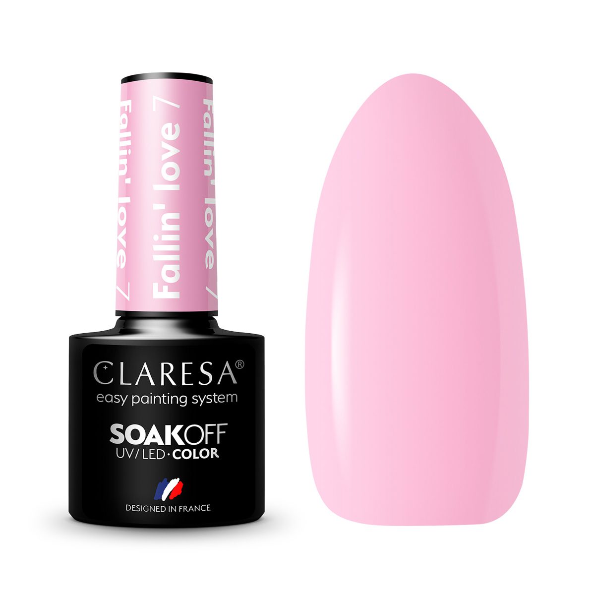 CLARESA FALLIN’ LOVE 7 hybridilakka, 5 ml CLARESA FALLIN' LOVE 7 hybridilakka, 5 ml