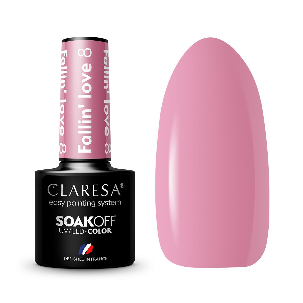 CLARESA FALLIN’ LOVE 8 hybridilakka, 5 ml CLARESA FALLIN' LOVE 8 hybridilakka, 5 ml