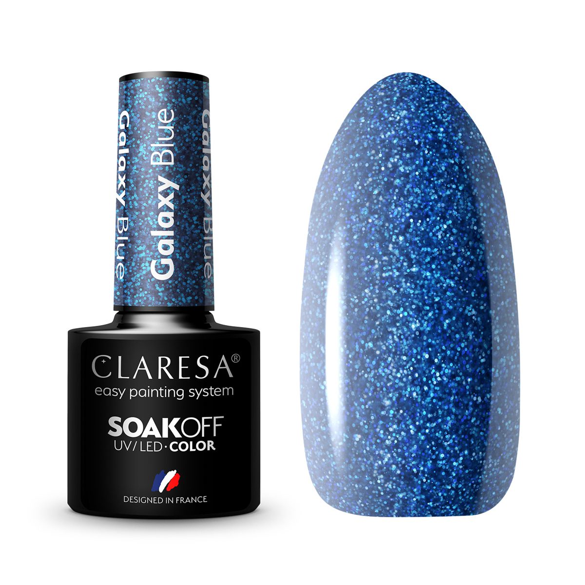 CLARESA GALAXY BLUE hybridilakka, 5 ml CLARESA GALAXY BLUE hybridilakka, 5 ml
