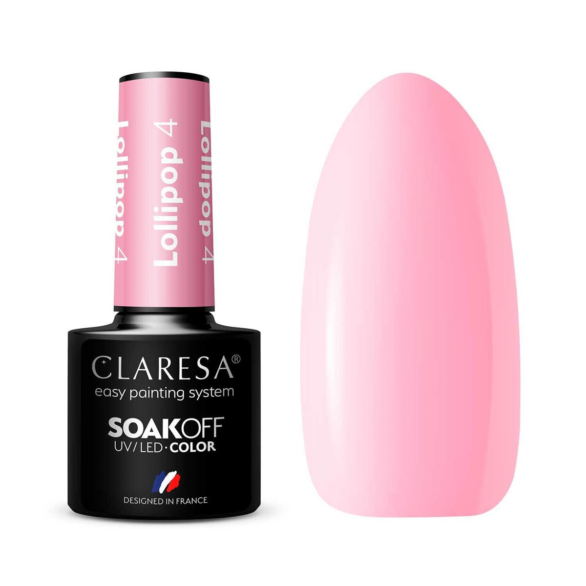 CLARESA LOLLIPOP 4 hybridilakka, 5 ml CLARESA LOLLIPOP 4 hybridilakka, 5 ml