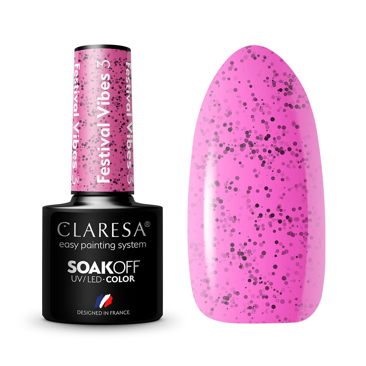 CLARESA MARSHMALLOW 3 hybridilakka, 5 ml CLARESA MARSHMALLOW 3 hybridilakka, 5 ml