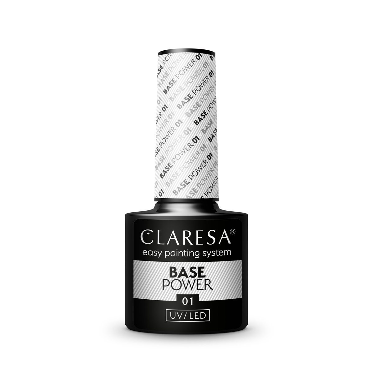 CLARESA POWER BASE 01 aluslakka 5ml CLARESA POWER BASE 01 aluslakka 5ml