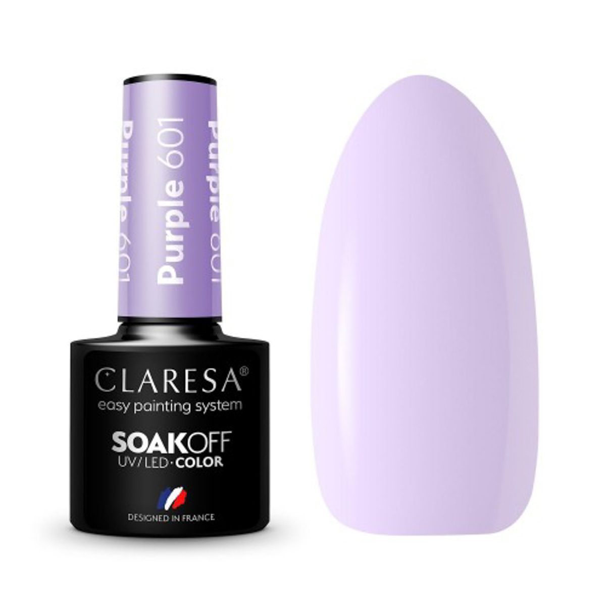 CLARESA PURPLE 601 hybridilakka, 5 ml CLARESA PURPLE 601 hybridilakka, 5 ml