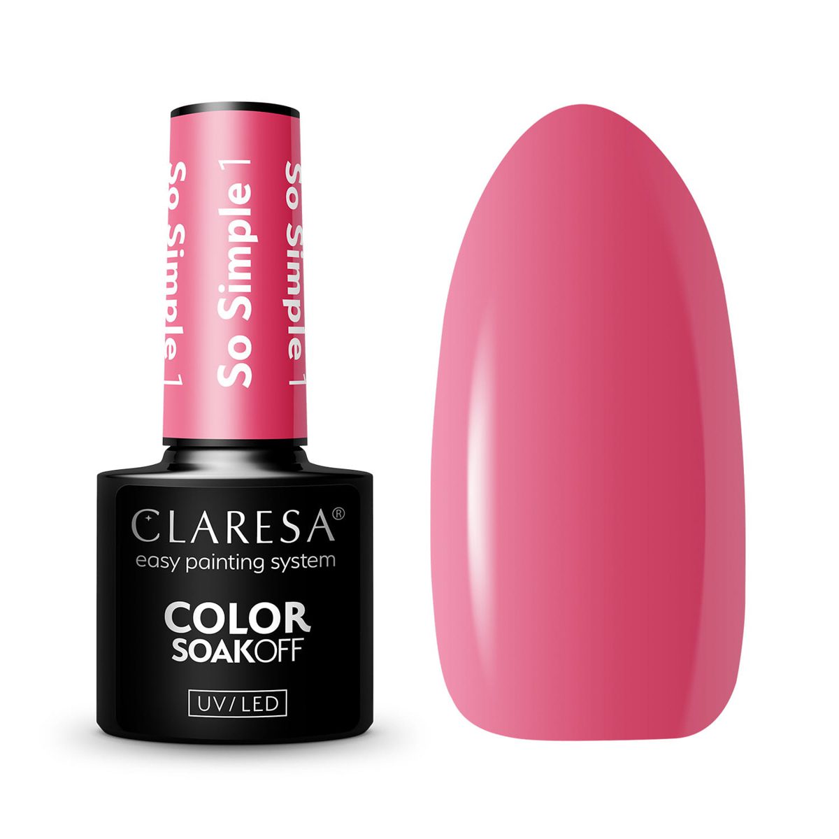 CLARESA So Simple 1 hybridilakka, 5 ml CLARESA So Simple 1 hybridilakka, 5 ml