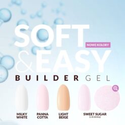 Claresa SOFT&EASY Builder Gel Milk Mhite, rakennusgeeli, 12 g Claresa SOFT&EASY Builder Gel Milk Mhite, rakennusgeeli, 12 g