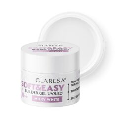 Claresa SOFT&EASY Builder Gel Milk Mhite, rakennusgeeli, 90 g Claresa SOFT&EASY Builder Gel Milk Mhite, rakennusgeeli, 90 g