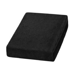 Froteepäällinen hoitopöydälle, musta, nro 28 Froteepäällinen hoitopöydälle, musta, nro 28