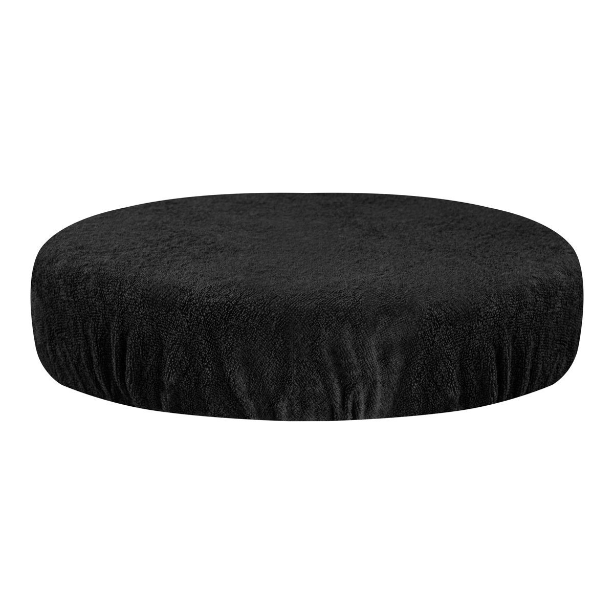Froteepäällinen työtuolille, musta, nro 28 Froteepäällinen työtuolille, musta, nro 28