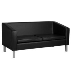 GABBIANO BM18003 sohva odotustilaan, musta GABBIANO BM18003 sohva odotustilaan, musta