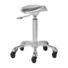 Gabbiano Q-4599 työtuoli, harmaa Työjakkara Fine Silver Roll Speed