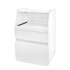 Kaappi AZZURRO MIDI 970 valkoinen + Kaappi AZZURRO MIDI 970 valkoinen +