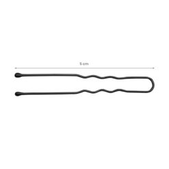 Kampaajan hiuspinnit 5 cm E-65, 300 kpl, mustat