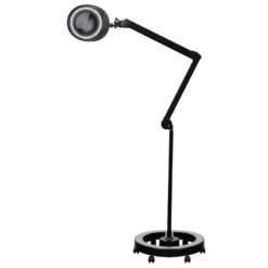 LED-suurennuslasivalaisin ELEGANTE 6025 60 LED SMD 5D BLACK jalustalla LED-suurennuslasivalaisin ELEGANTE 6025 60 LED SMD 5D BLACK jalustalla