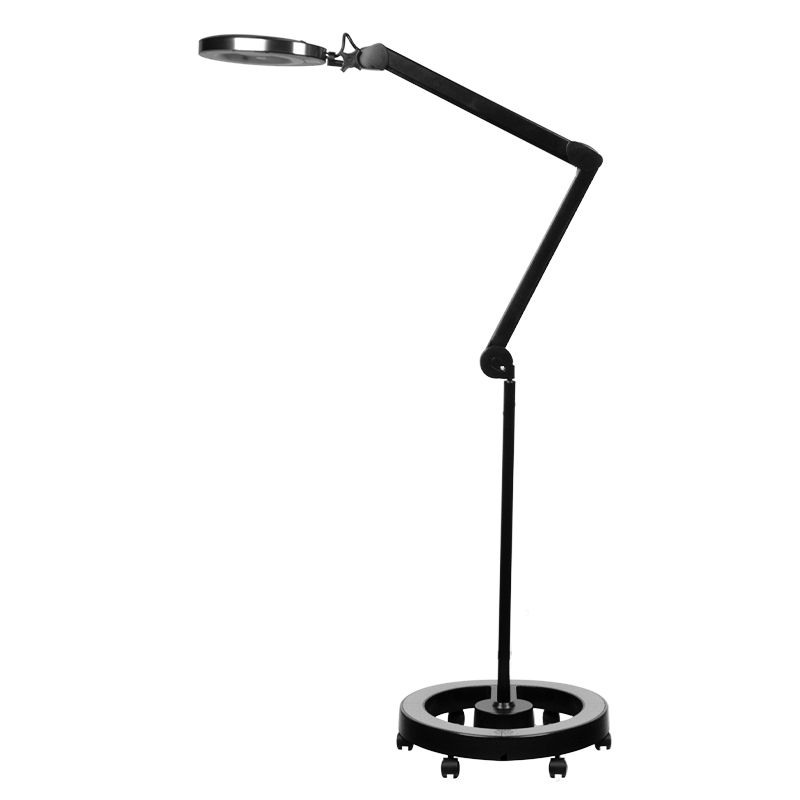 LED-suurennuslasivalaisin ELEGANTE 6025 60 LED SMD 5D BLACK jalustalla LED-suurennuslasivalaisin ELEGANTE 6025 60 LED SMD 5D BLACK jalustalla