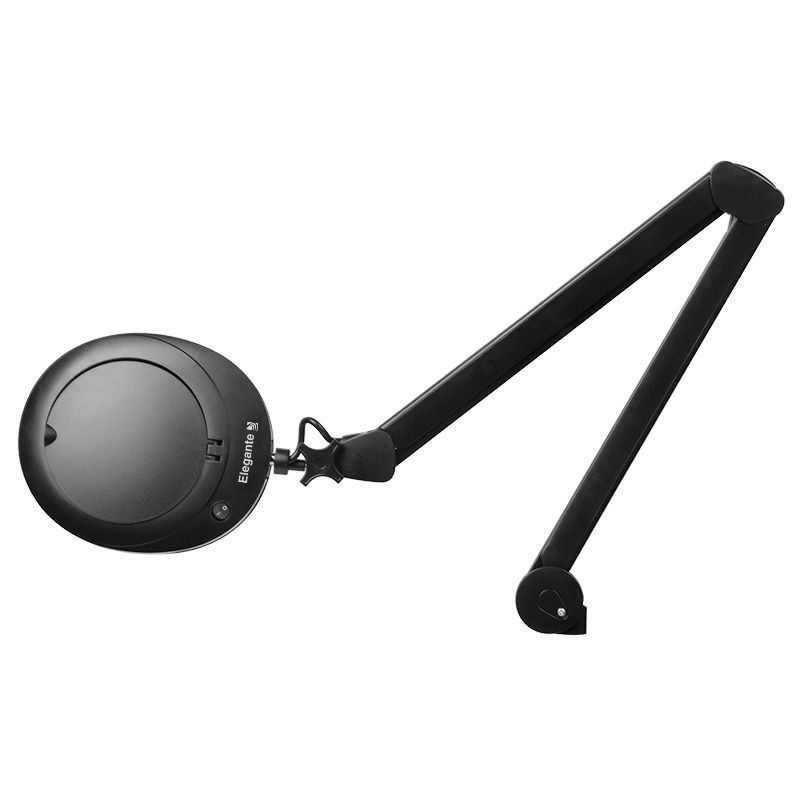 LED-suurennuslasivalaisin ELEGANTE 6025 60 LED SMD 5D BLACK jalustalla LED-suurennuslasivalaisin ELEGANTE 6025 60 LED SMD 5D BLACK jalustalla