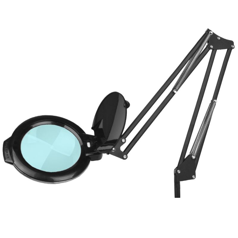 LED-suurennuslasivalaisin jalustalla MOONLIGHT 8013/6″ BLACK LED-suurennuslasivalaisin jalustalla MOONLIGHT 8013/6" BLACK