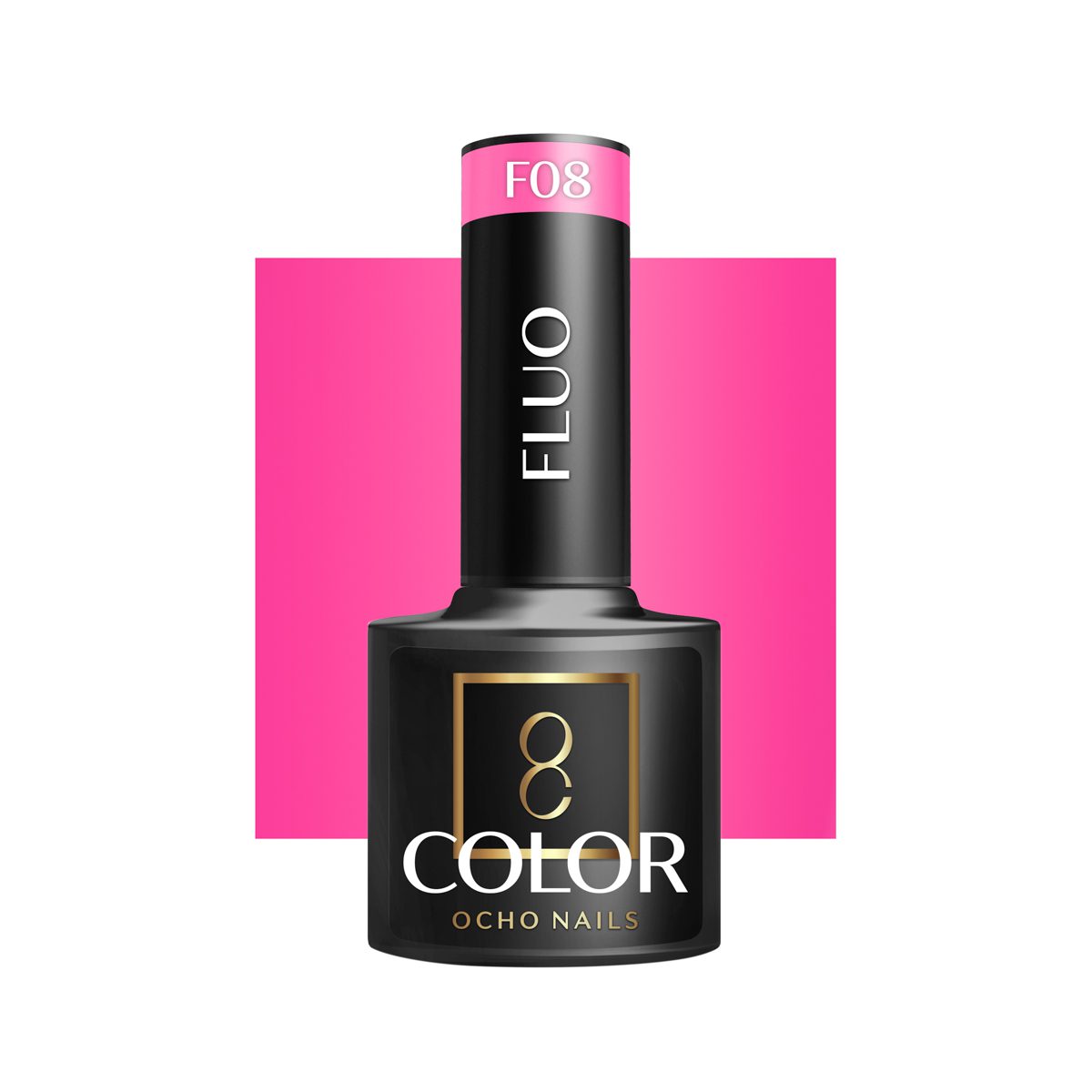 OCHO NAILS fluoresoiva hybridilakka F08 FLUO 5 ml OCHO NAILS fluoresoiva hybridilakka F08 FLUO 5 ml