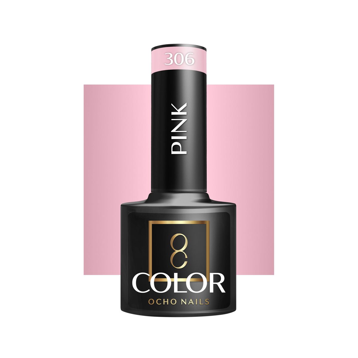 OCHO NAILS hybridilakka 306 pinkki 5 ml OCHO NAILS hybridilakka 306 pinkki 5 ml