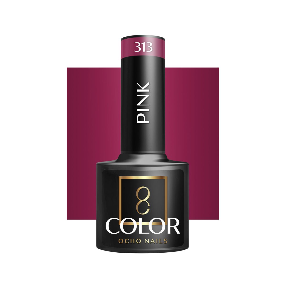 OCHO NAILS hybridilakka 313 pinkki 5 ml OCHO NAILS hybridilakka 313 pinkki 5 ml