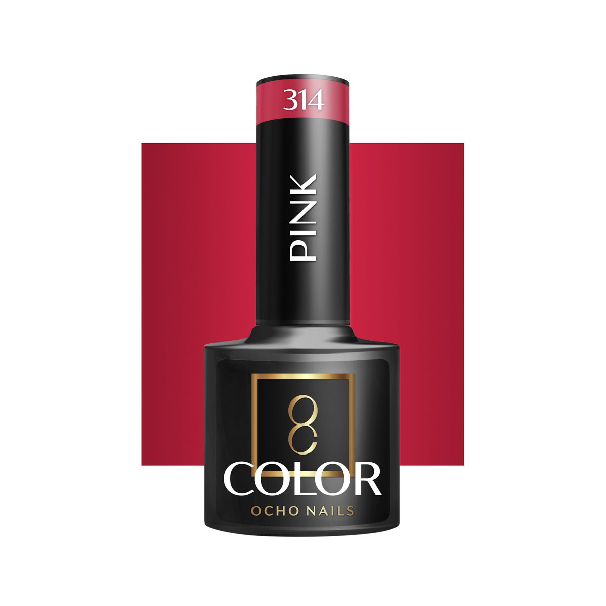 OCHO NAILS hybridilakka 314 pinkki 5 ml OCHO NAILS hybridilakka 314 pinkki 5 ml