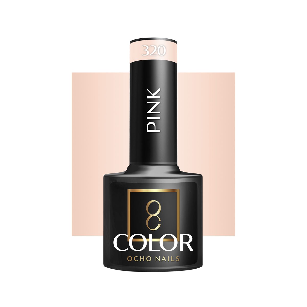 OCHO NAILS hybridilakka 320 pinkki 5 ml OCHO NAILS hybridilakka 320 pinkki 5 ml