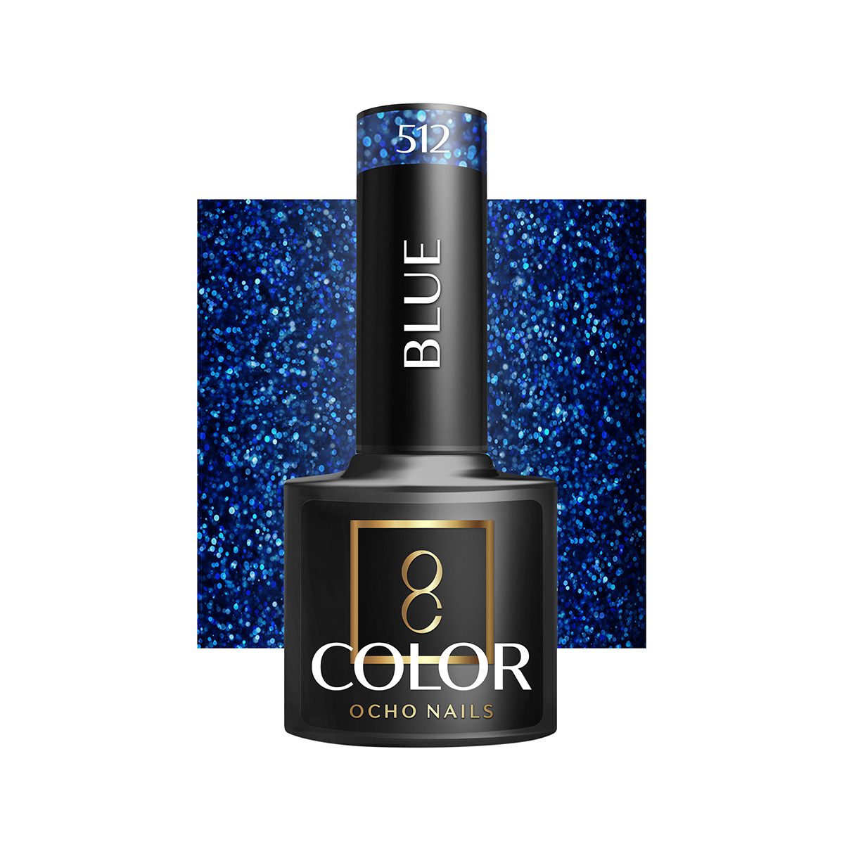 OCHO NAILS hybridilakka 512 sininen 5 ml OCHO NAILS hybridilakka 512 sininen 5 ml