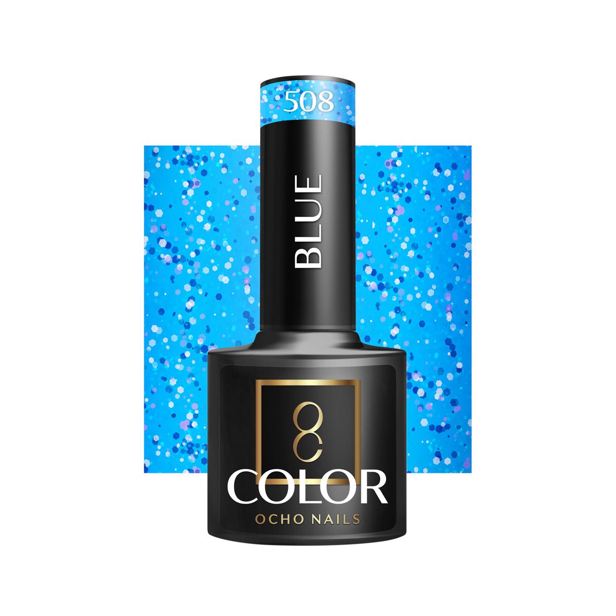 OCHO NAILS Hybridilakka Blue 508, 5g OCHO NAILS Hybridilakka Blue 508, 5g