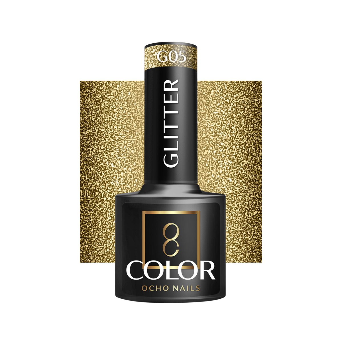 OCHO NAILS hybridilakka G05 GLITTER 5 ml OCHO NAILS hybridilakka G05 GLITTER 5 ml