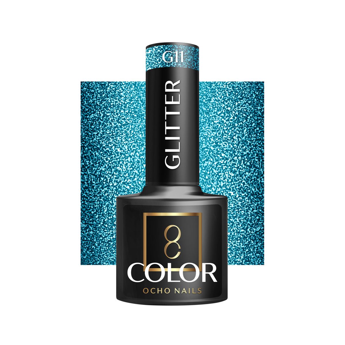 OCHO NAILS hybridilakka G11 GLITTER 5 ml OCHO NAILS hybridilakka G11 GLITTER 5 ml