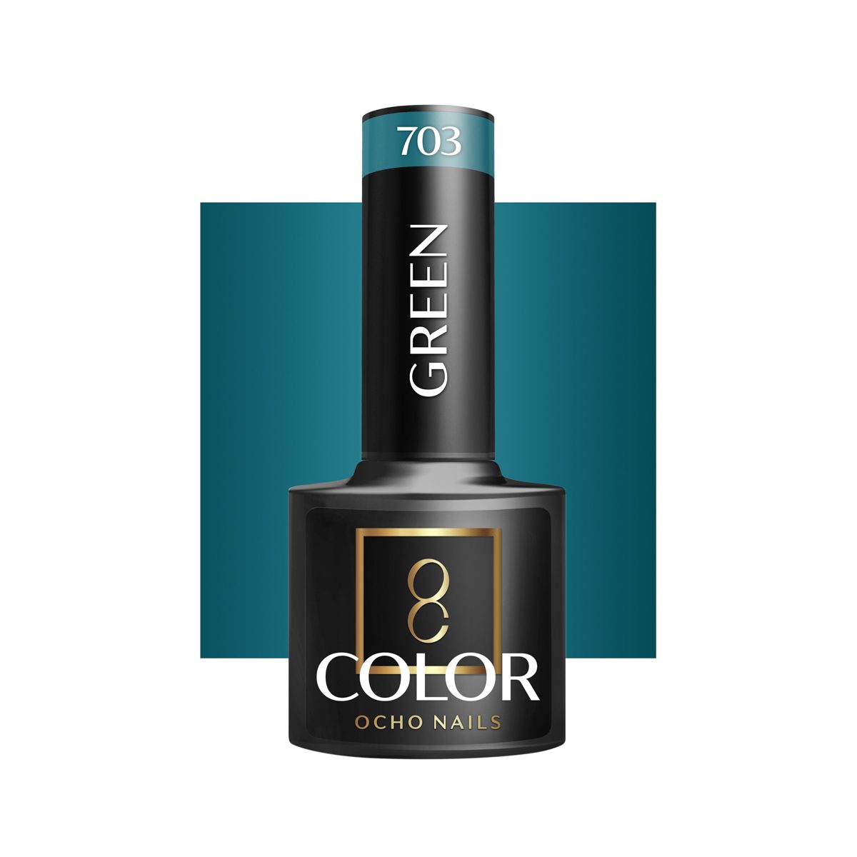 OCHO NAILS Hybridilakka Green 703, 5g OCHO NAILS Hybridilakka Green 703, 5g