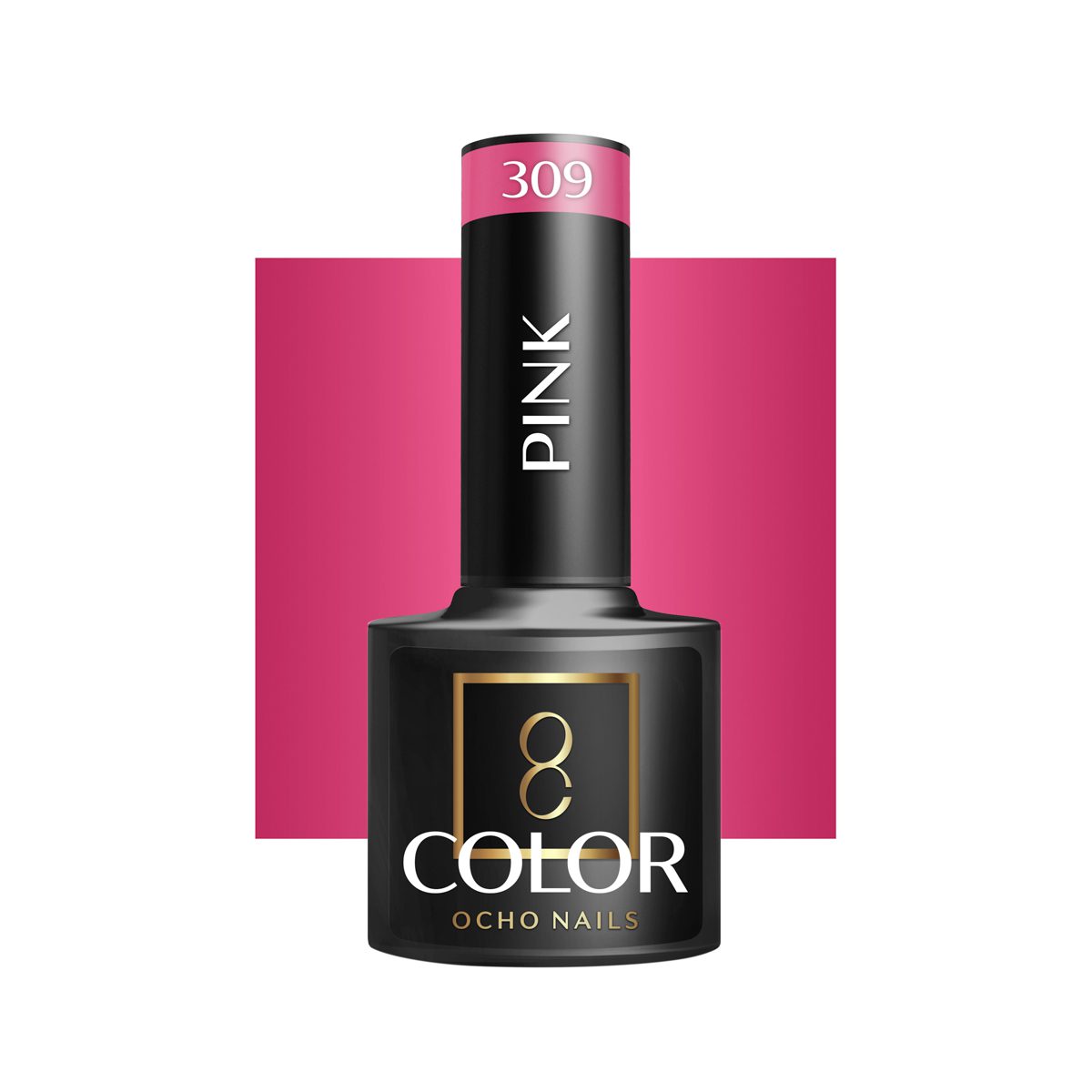 OCHO NAILS Hybridilakka Pinkki 309, 5g OCHO NAILS Hybridilakka Pinkki 309, 5g